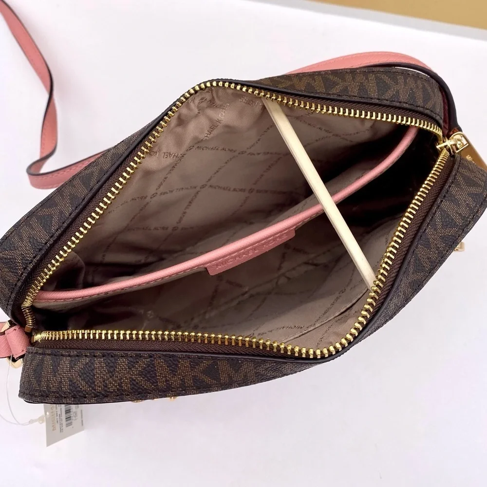 Michael Kors Jet Set Travel EW zip Chain Crossbody Primrose Multi